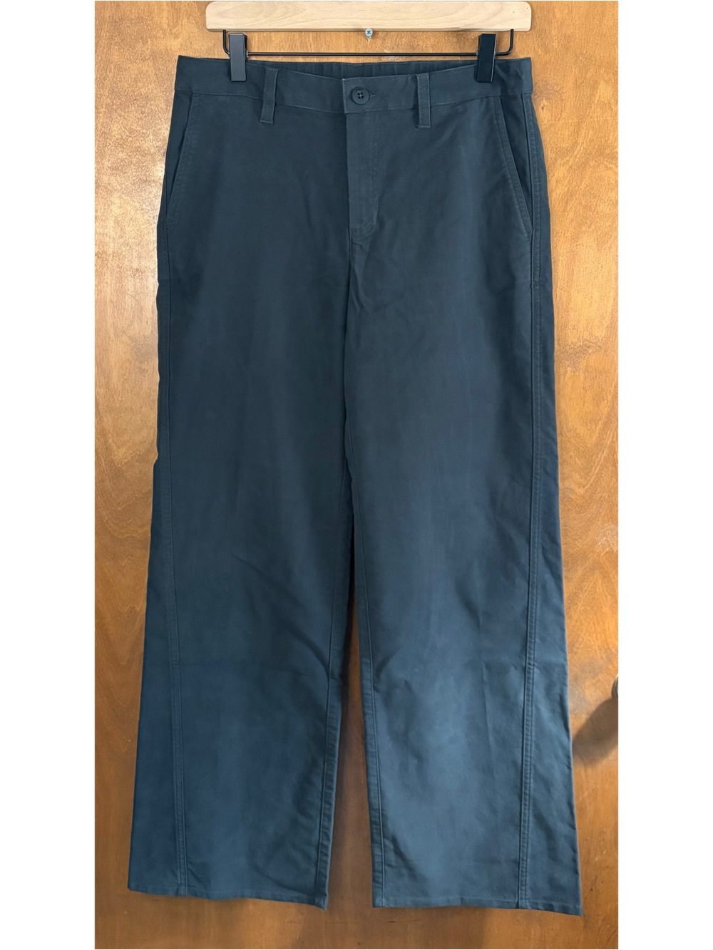 Vuori Telluride Twill Wide Leg Pants Small Washed Black Athleisure Gorpcore Y2K